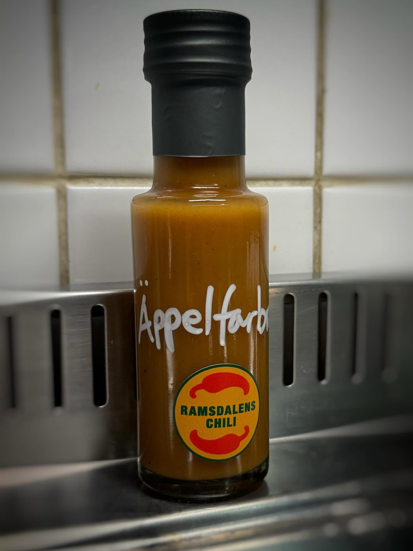 Flaska med Äppelfarbrorn